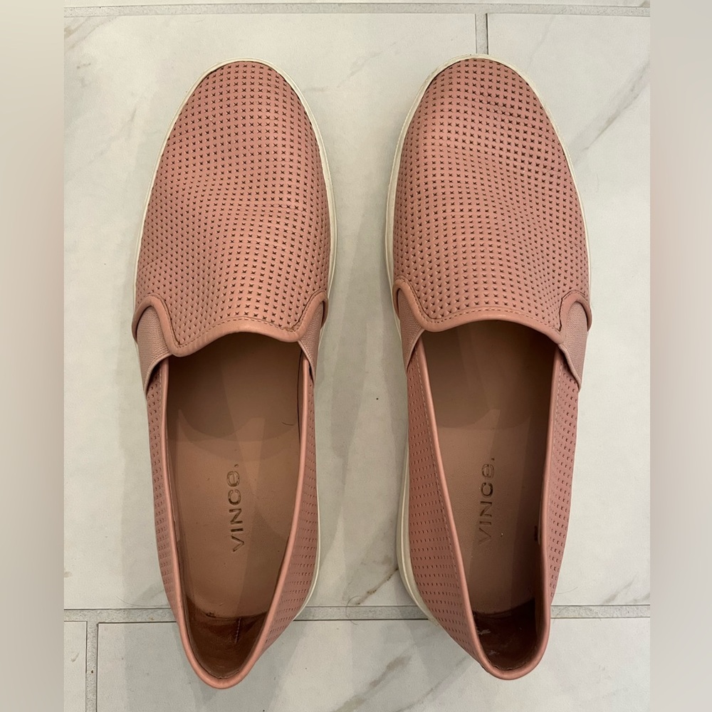 Vince Perforated Leather Blair Sneaker
